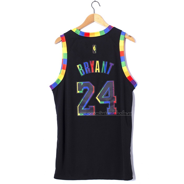 Camiseta Los Angeles Lakers Kobe Bryant NO 24 Fashion Royalty 2022-23 Negro
